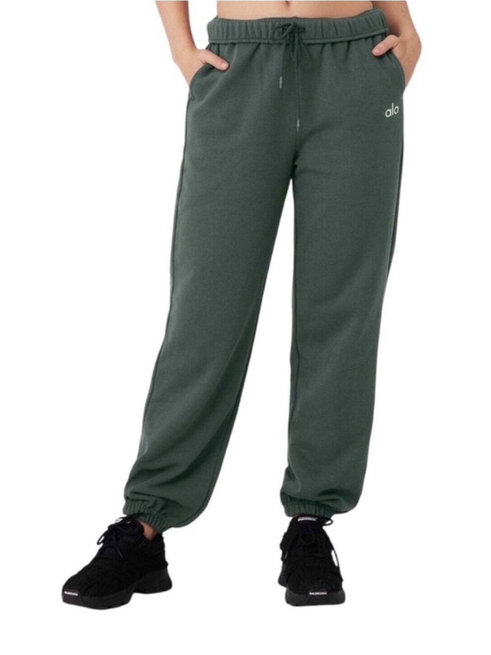 Alo Dark Cactus Accolade Jogger Sweatpants